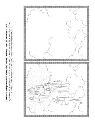 stránka s činnostmi: Bůh mi poskytl možnost být s mou rodinou na věky