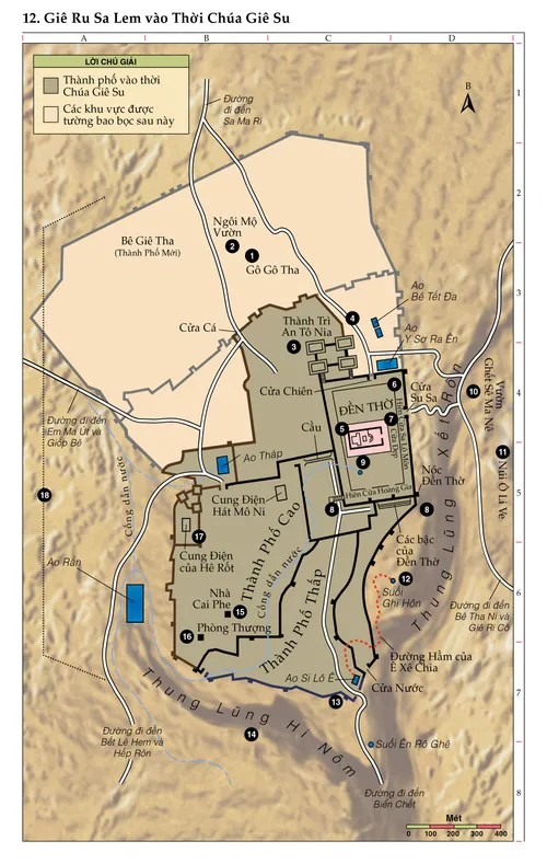 bản đồ Kinh Thánh 12