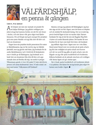 helping out, one pencil at a time