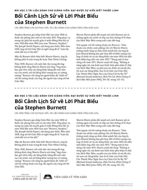 tờ giấy phát tay của giảng viên