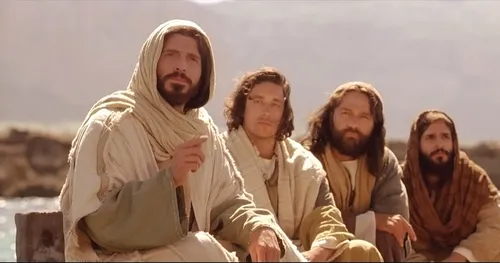 Jesus teaches parables