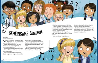 children singing in Primary