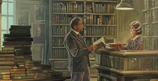 1923年，約翰‧維特蘇長老在瑞典的一間書店