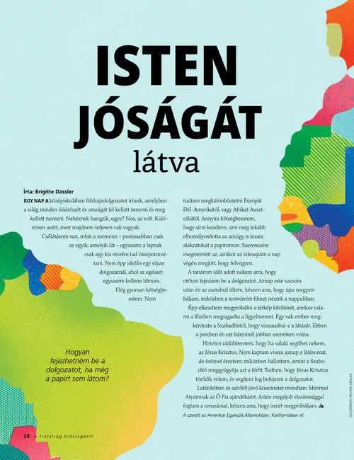 Isten jóságát látva