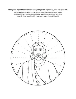 perel re kok’ k’anjel: xtaaqenkil li Jesukristo naxk’e xsaqenkil lin yu’am