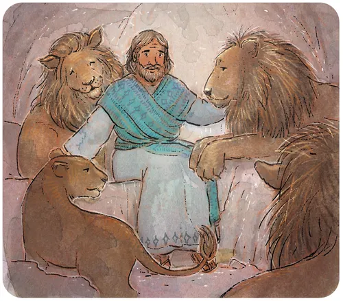 Daniel in the Lion’s den
