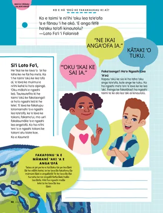 boy and girl talking