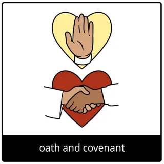 oath and covenant gospel symbol