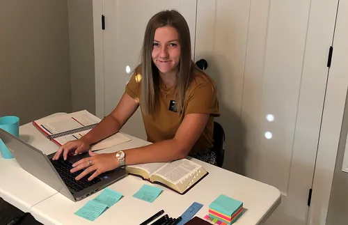 Sister Kaitlyn Palmer and home MTC