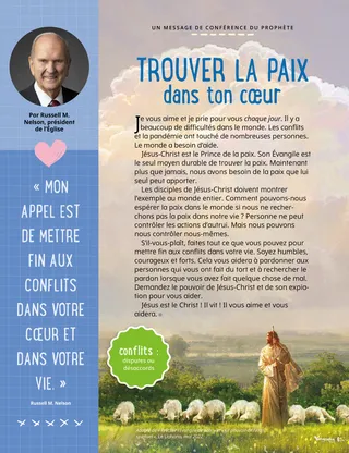 Page from the May/June 2022 Friend Magazine.