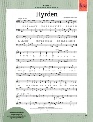 sheet music