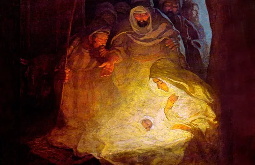 painting of Nativity