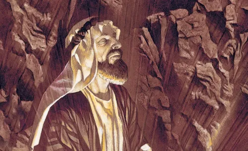 illustration of the prophet Malachi