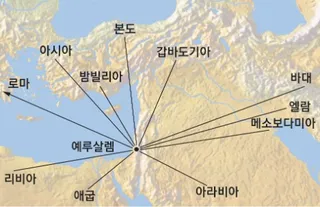 지도, 지중해 동부