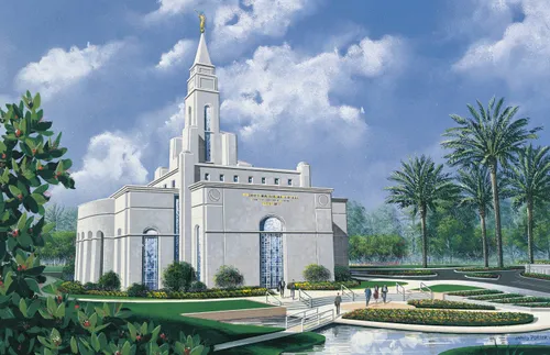 rendering of Recife Brazil Temple