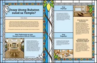 PDF nga pahina sa usa ka bunyaganan sa templo, usa ka lawak alang sa instruksiyon diha sa templo, ug usa ka lawak sa pagselyo