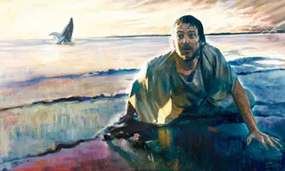 Jonah on the Beach at Nineveh