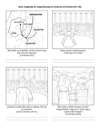 elemis tevékenységi oldal: Isten meghallja és megválaszolja az imáimat