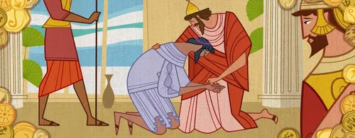 The king forgives the servant.