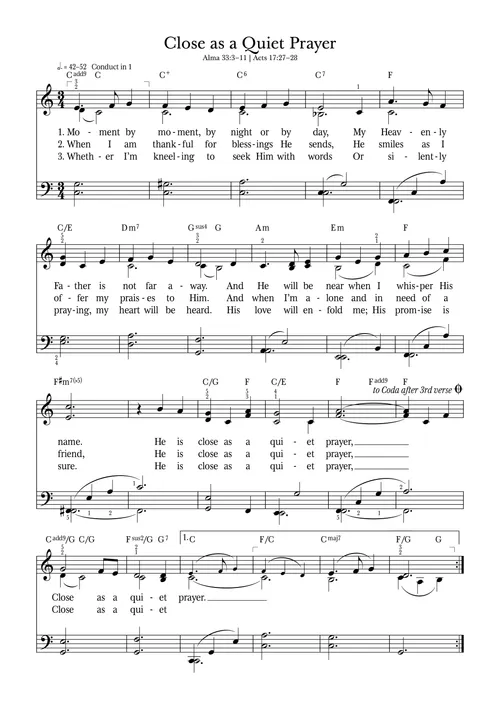 Sheet music PDF