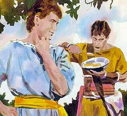 He gave up his birthright