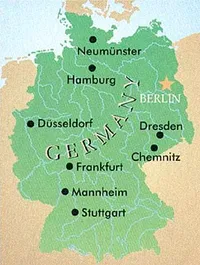 Map of Germany