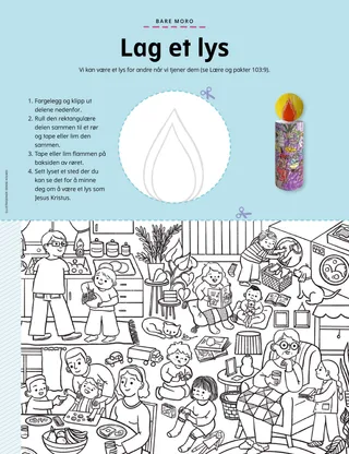 PDF-side med lag et lys-aktivitet