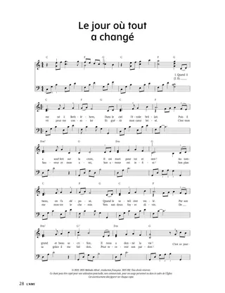 Partition au format PDF