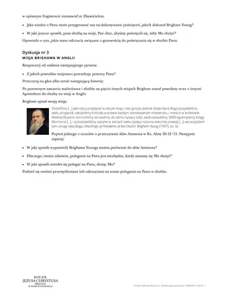 Przykład Brighama Younga