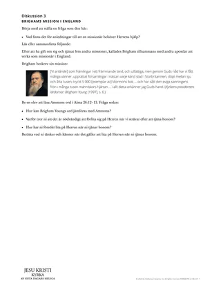 Brigham Youngs exempel