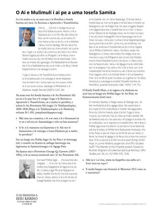 O Ai e Sosoo Ai pe a uma Iosefa Samita