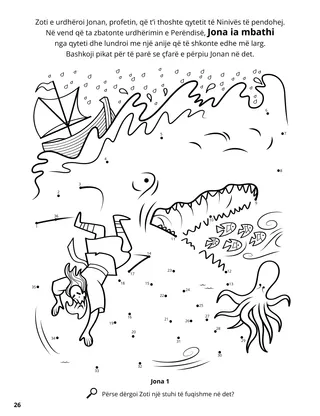 Jonah coloring page