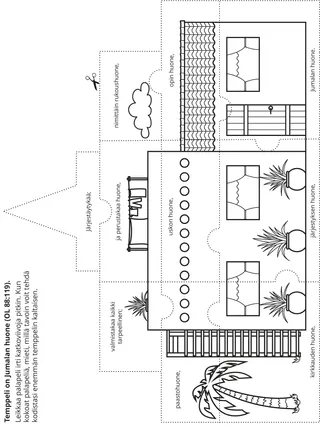 toimintasivu: temppeli on Jumalan huone