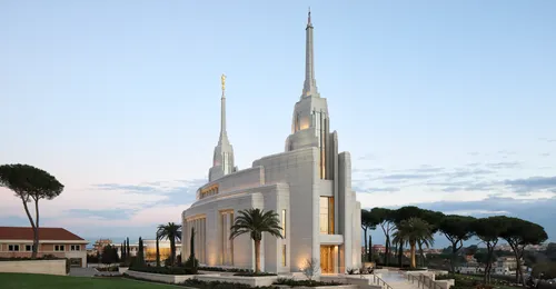 The Rome Italy Temple.