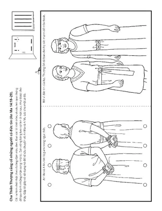 trang sinh hoạt: An Ma và A Mu Léc đã có đức tin