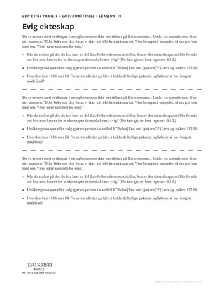 lærerens utdelingsark