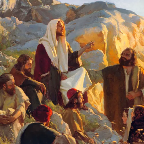 Jesus teaching