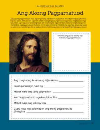 Kalihokan nga naa sa PDF nga adunay hulagway ni Jesukristo