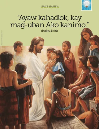 poster of Jesus with children