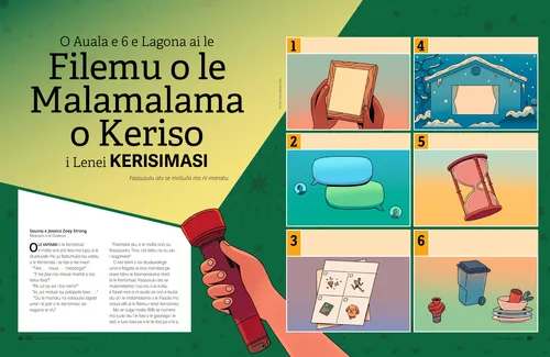 O Auala e 6 e Lagona ai le Filemu o le Malamalama o Keriso i Lenei Kerisimasi