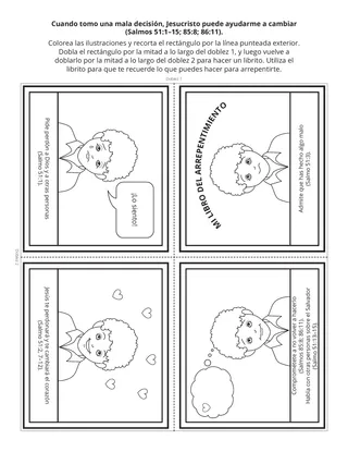 Hoja de actividades: Cuando tomo una mala decisión, Jesucristo puede ayudarme a cambiar