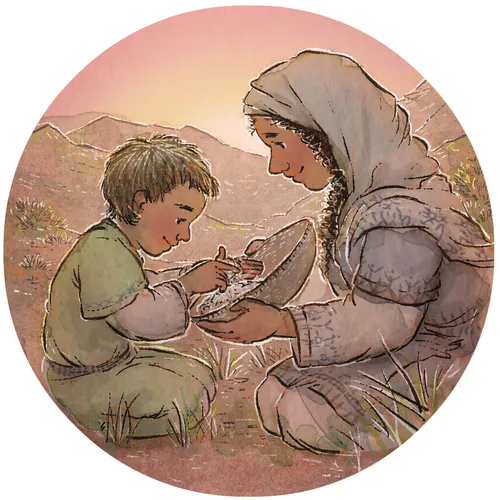 iben u ommu jħejju l-manna