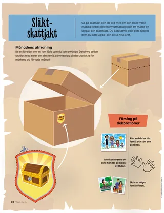 Page from the January 2022 Friend Magazine.