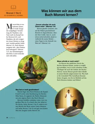 What can we learn from the Book of Moroni?