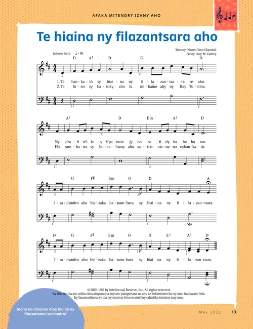 sheet music