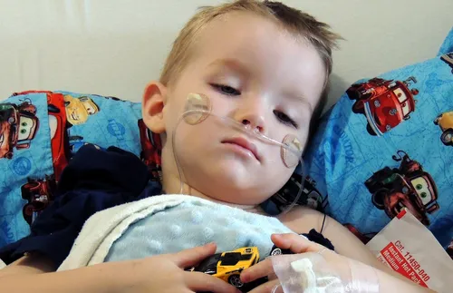 Ethan Carnesecca while ill