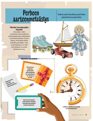 picture of skates, doll, and toy boats