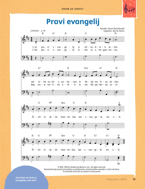 sheet music