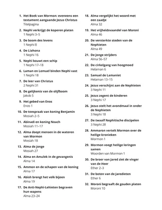 Table of Contents coloring page