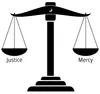 scales showing justice and mercy